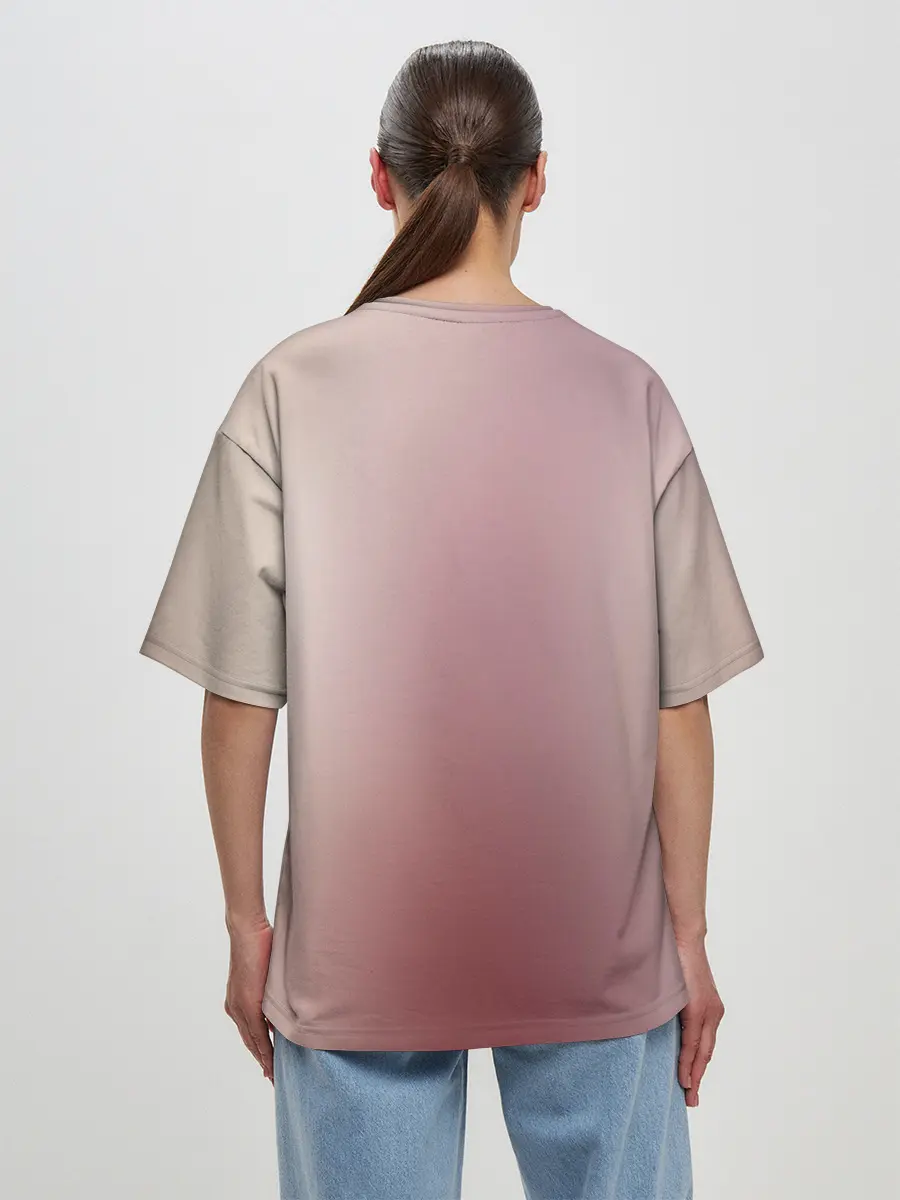 Женская футболка оверсайз / Любимый во Франкcе