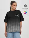 Женская футболка оверсайз / MERCEDES BENZ SPORT