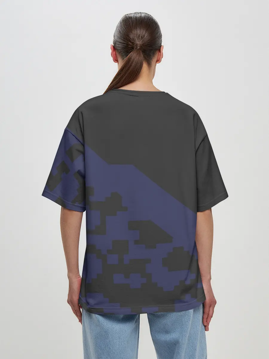 Женская футболка оверсайз / SUBARU SPORT