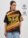 Женская футболка оверсайз / Russia collection