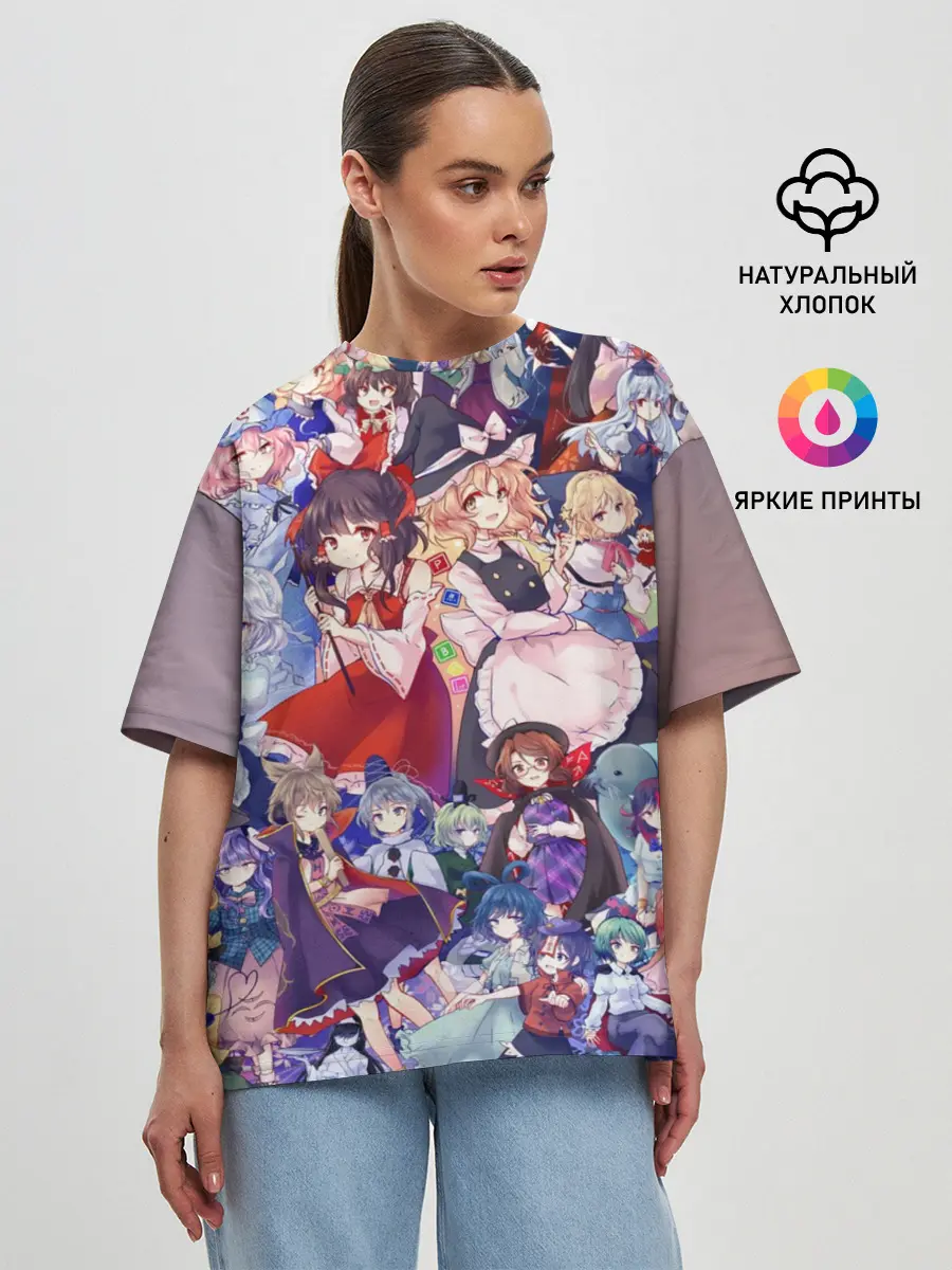 Женская футболка оверсайз / Touhou