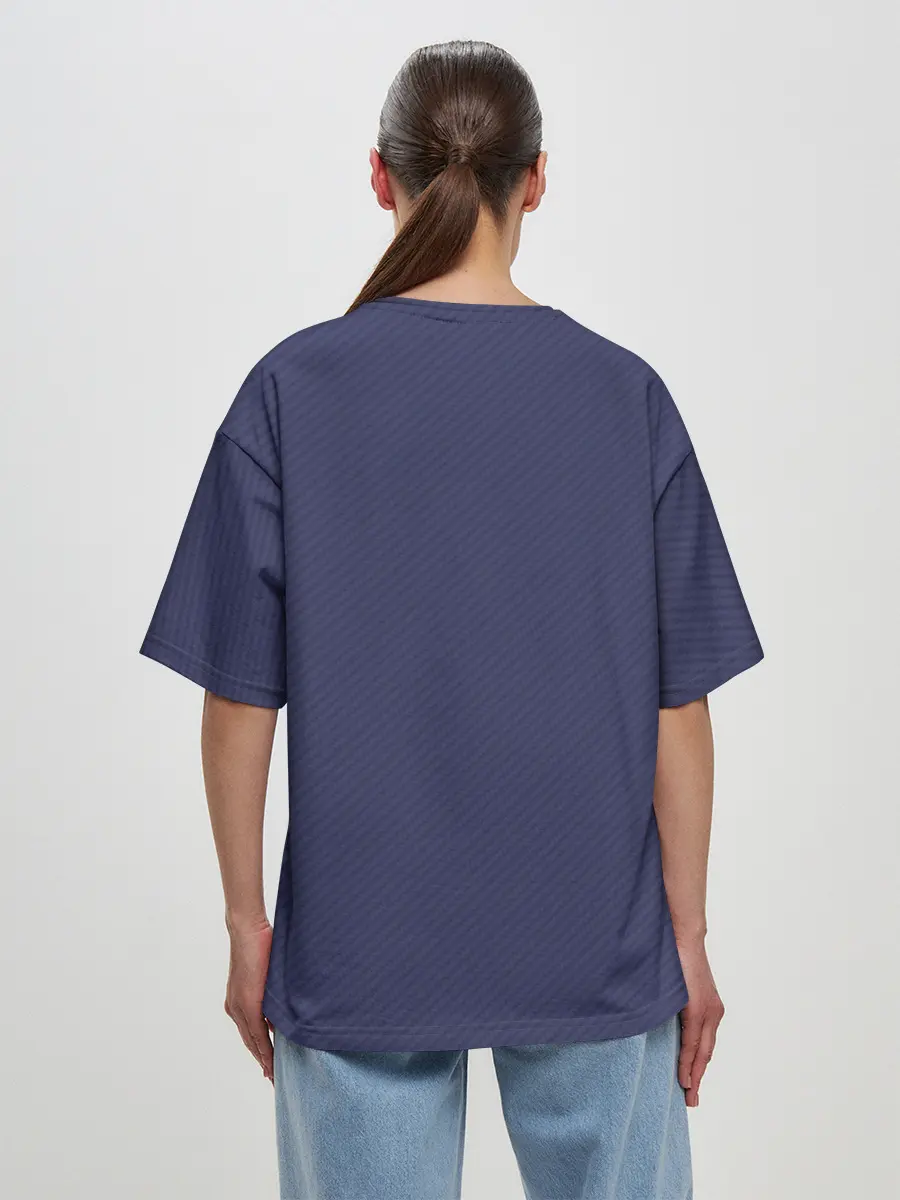 Женская футболка оверсайз / SUBARU SPORT