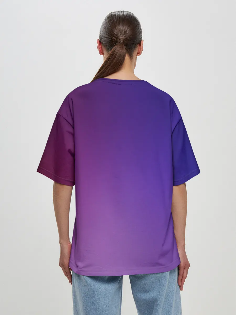 Женская футболка оверсайз / Anime Шарлотта