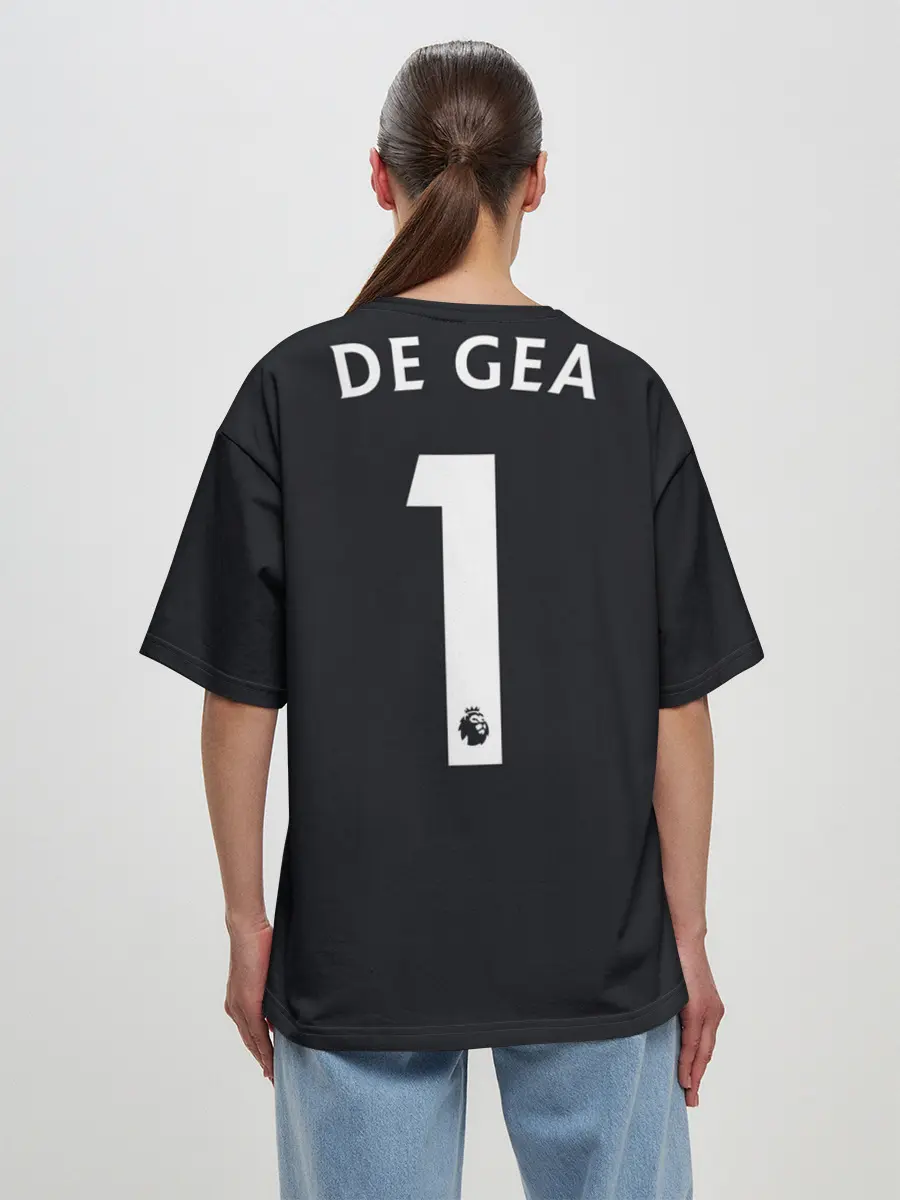 Женская футболка оверсайз / MU gk De Gea #2