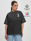 Женская футболка оверсайз / JUVENTUS / ЮВЕНТУС