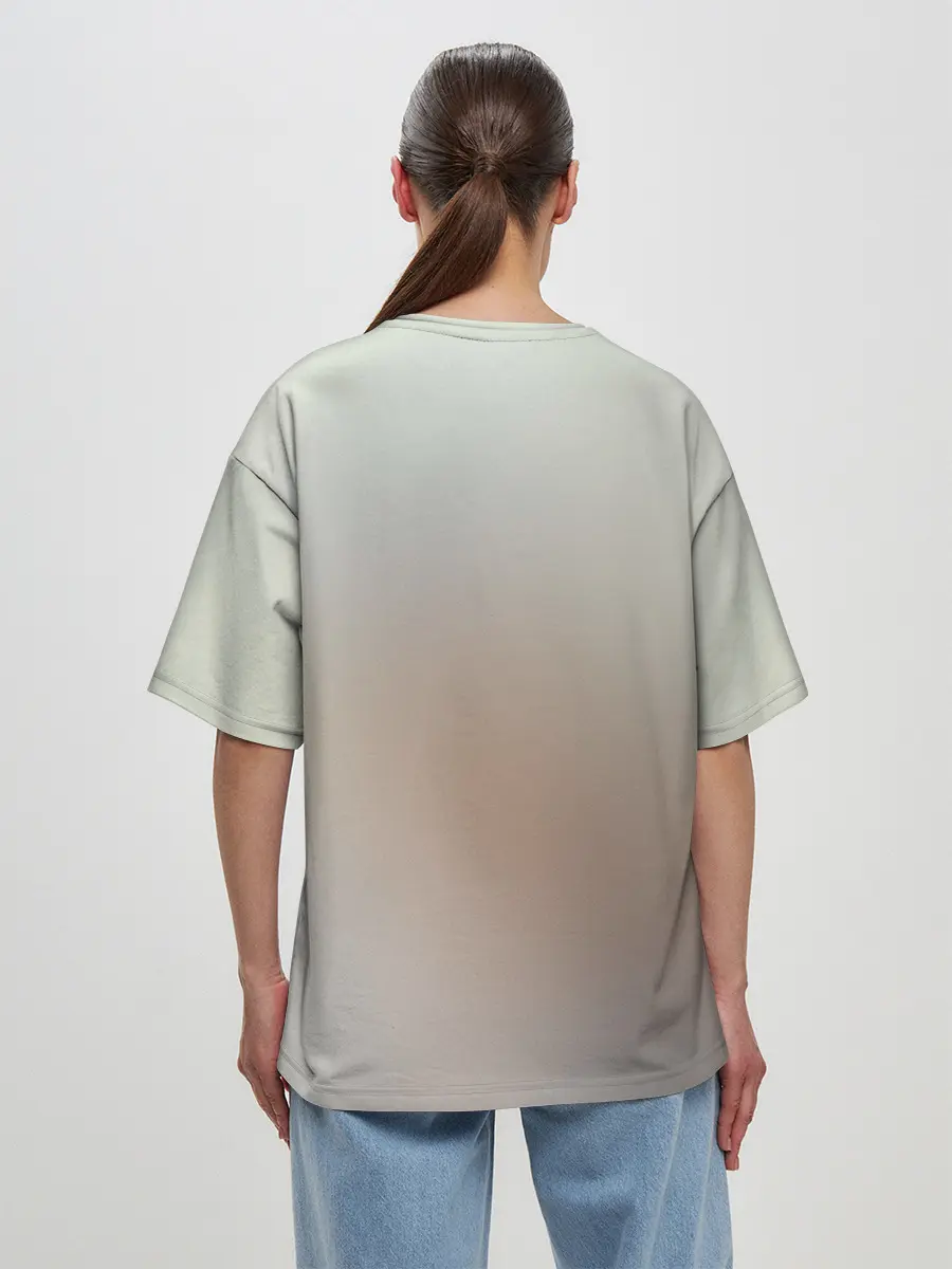 Женская футболка оверсайз / Sakata Gintoki