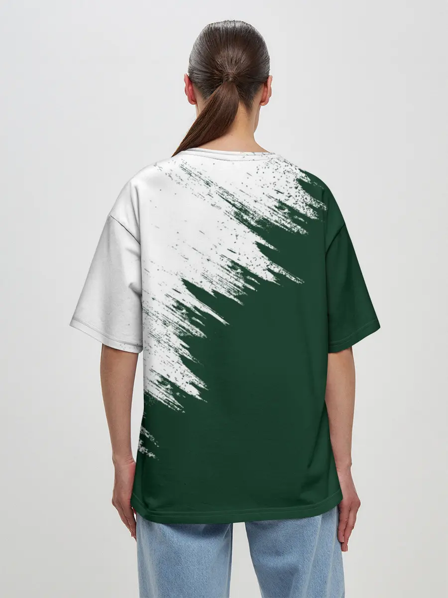 Женская футболка оверсайз / Land Rover