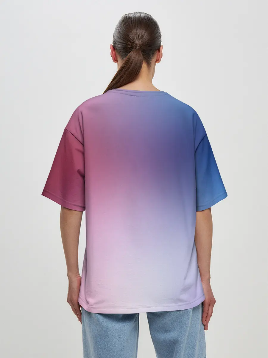 Женская футболка оверсайз / Круши Кромсай