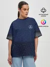 Женская футболка оверсайз / Mercedes SPORT MOTORS