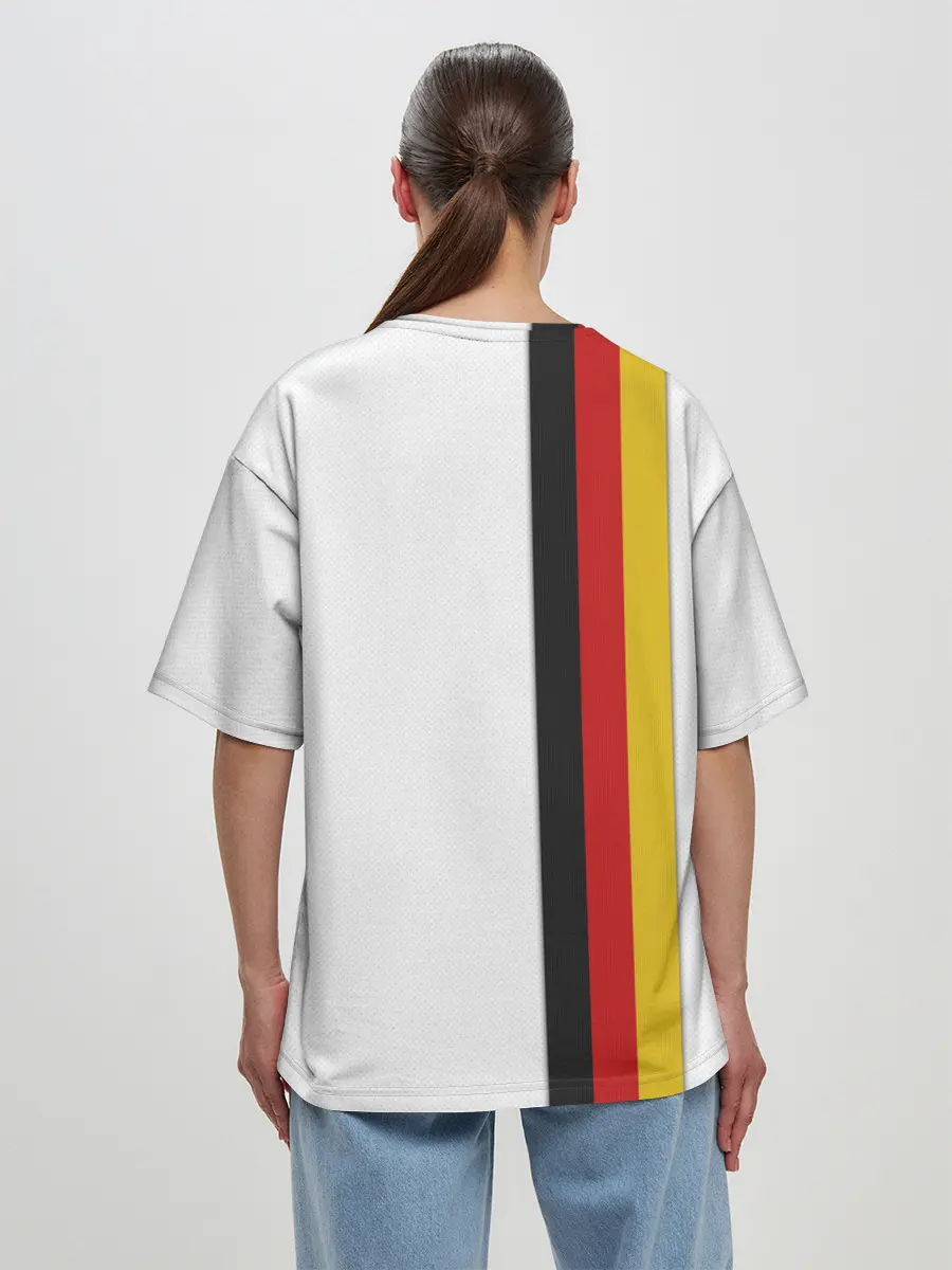 Женская футболка оверсайз / I Love Germany