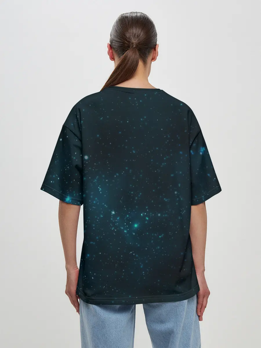 Женская футболка оверсайз / Battles