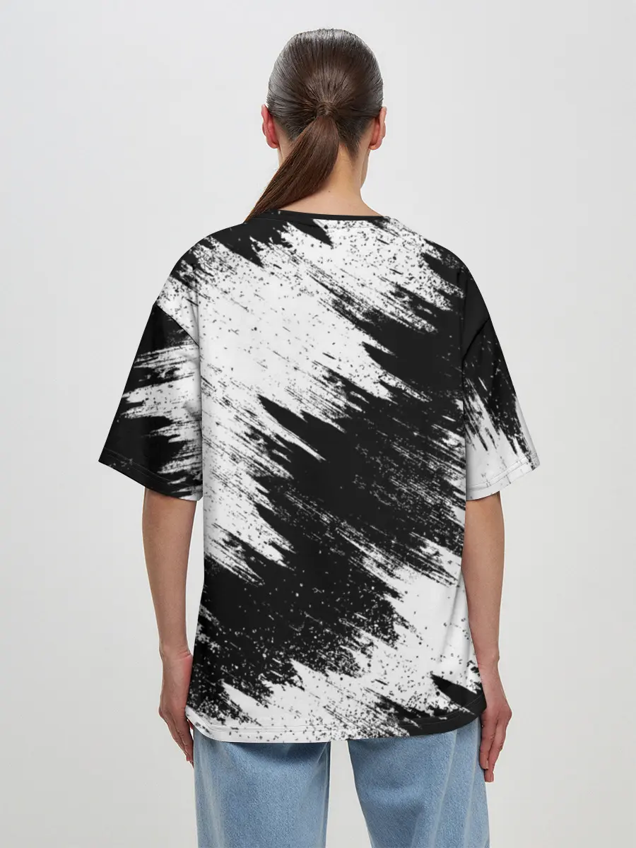 Женская футболка оверсайз / Juventus