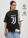 Женская футболка оверсайз / JUVENTUS