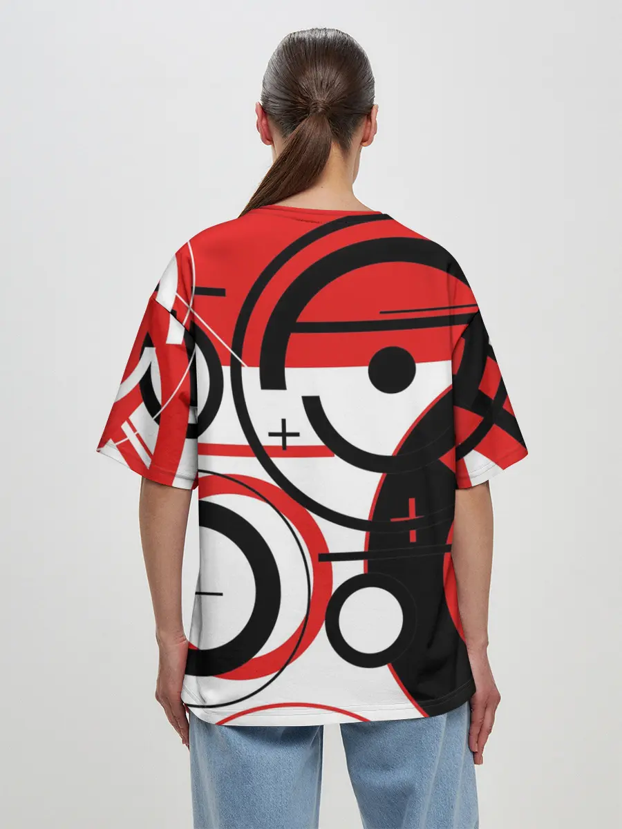 Женская футболка оверсайз / Цитата Земфиры