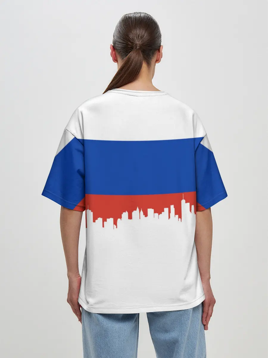 Женская футболка оверсайз / MURMANSK