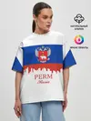 Женская футболка оверсайз / Perm