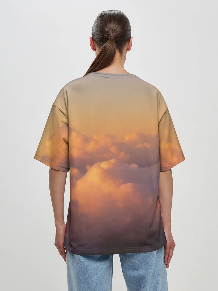 Женская футболка оверсайз / Ария