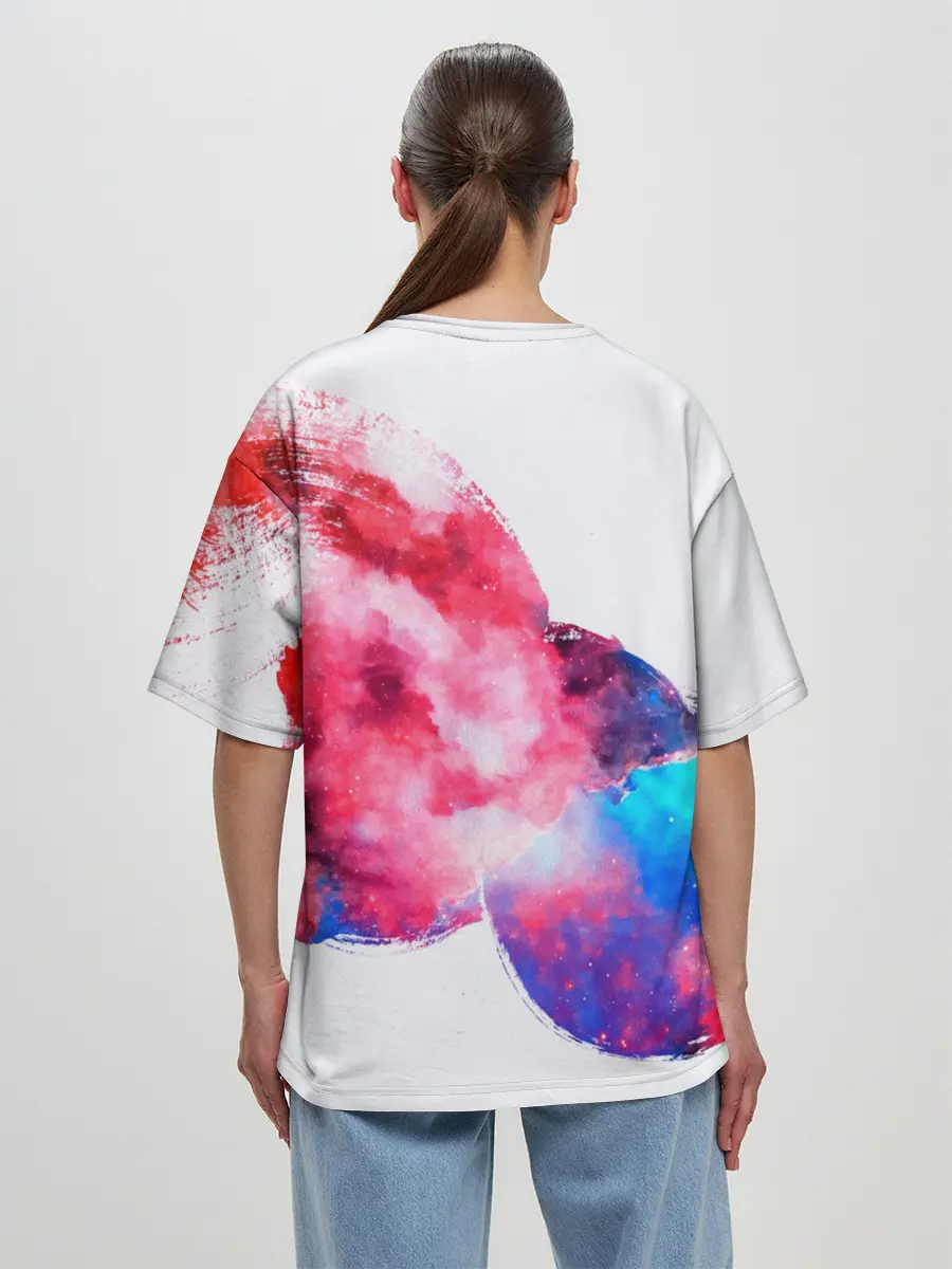 Женская футболка оверсайз / 30 Seconds to Mars