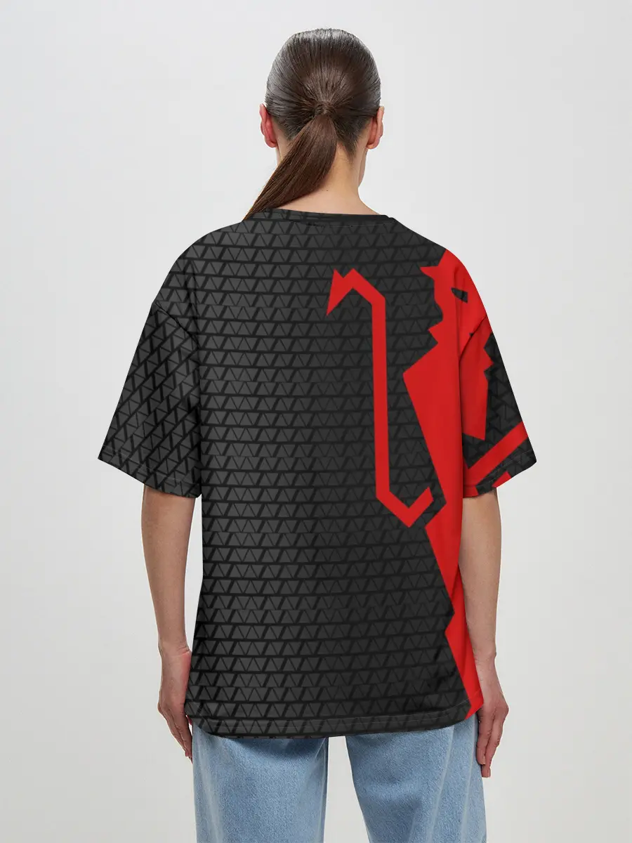 Женская футболка оверсайз / F.C.M.U SPORT