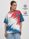 Женская футболка оверсайз / FC PSG