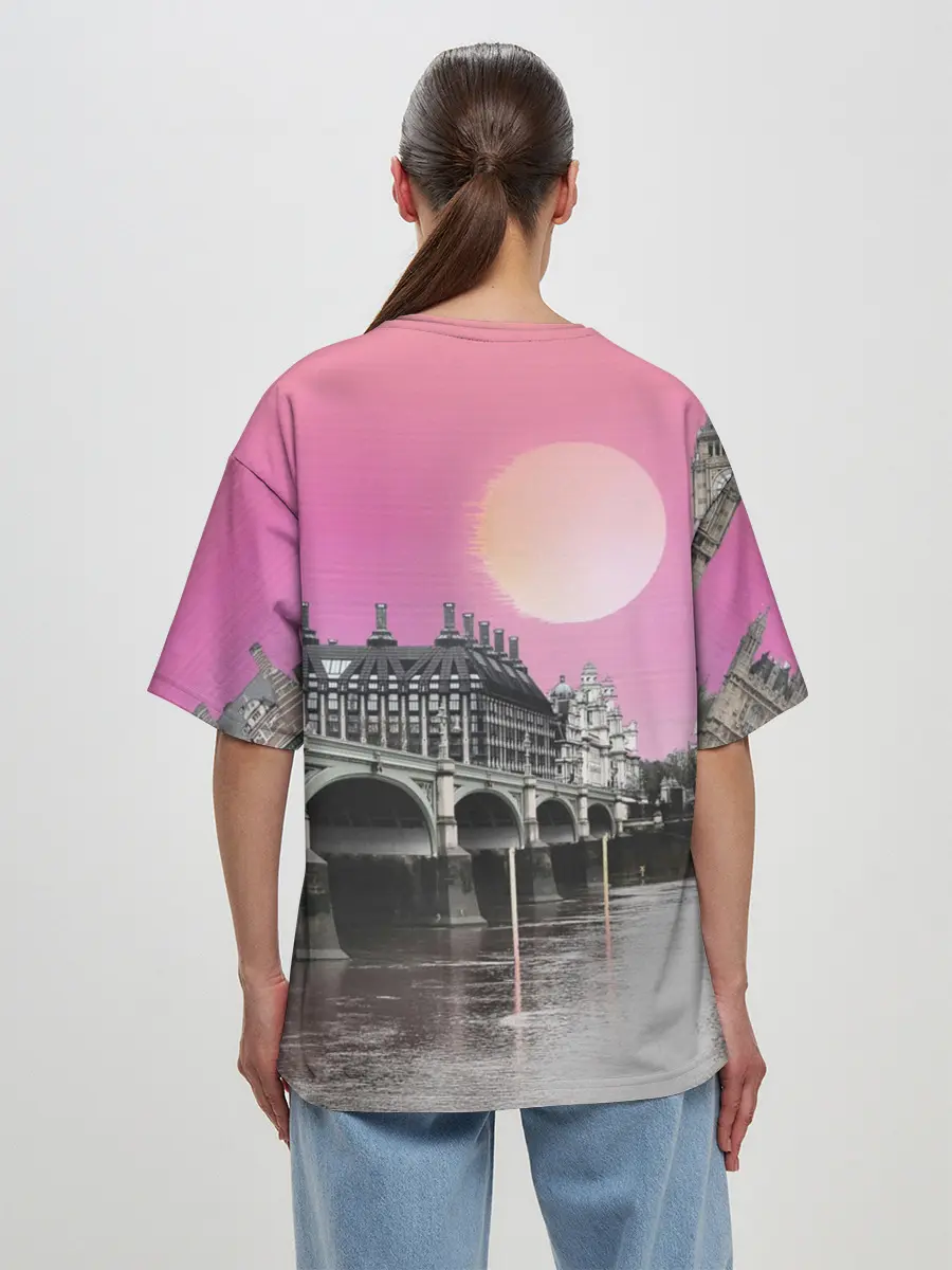 Женская футболка оверсайз / UK