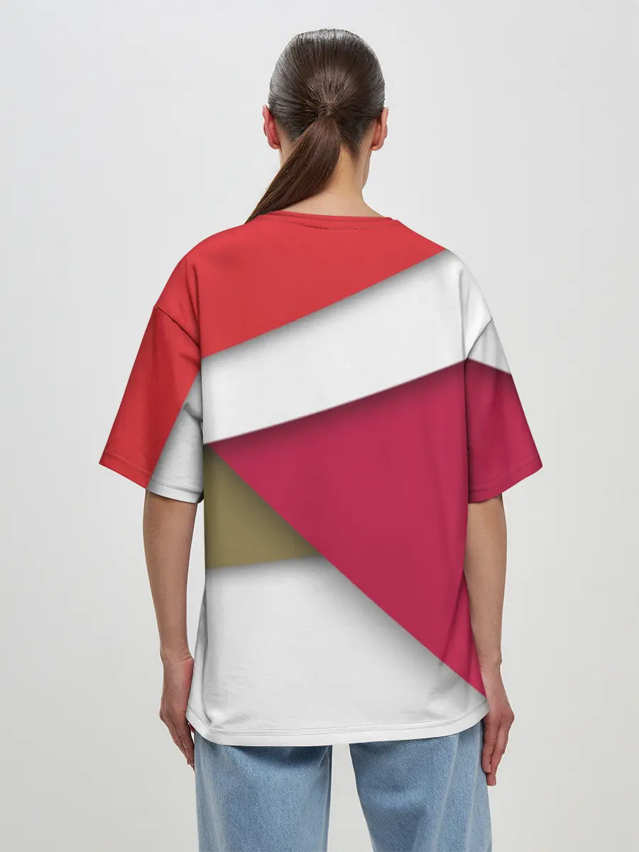 Женская футболка оверсайз / Арсенал формы