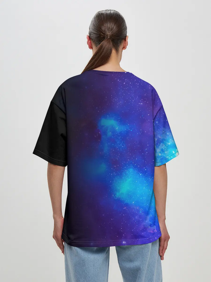 Женская футболка оверсайз / ACDC