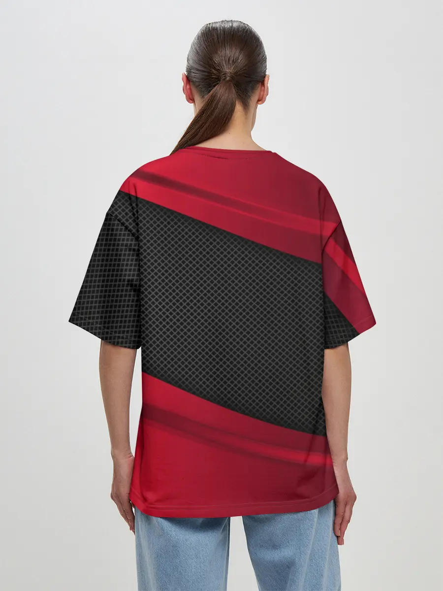 Женская футболка оверсайз / MAZDA SPORT