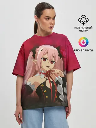 Женская футболка оверсайз / Krul