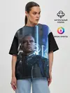 Женская футболка оверсайз / Markus. Detroit: Become Human