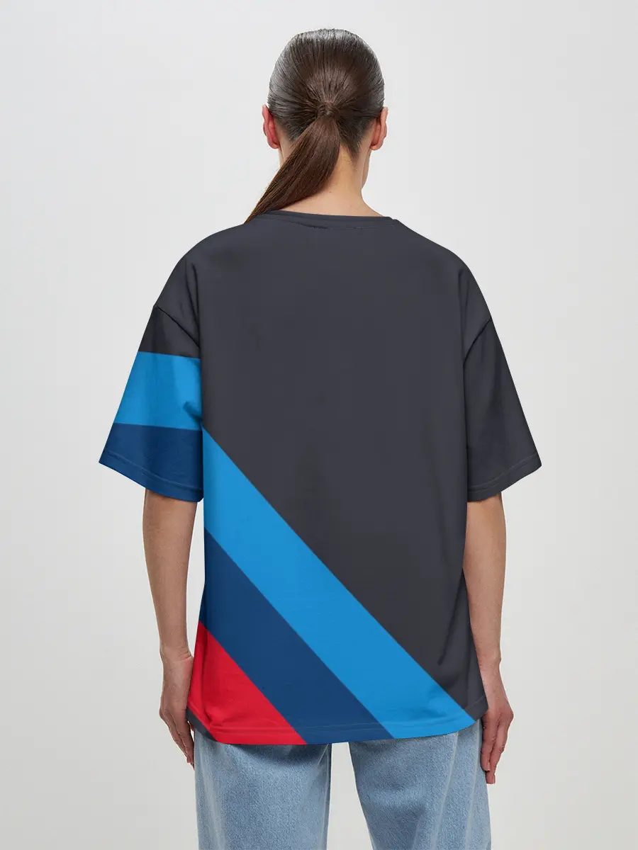 Женская футболка оверсайз / BMW Performance