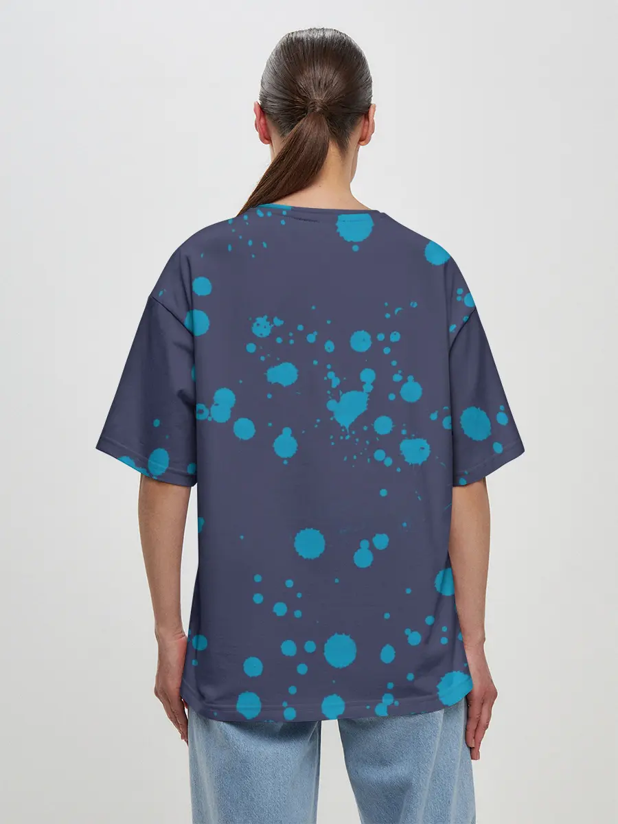 Женская футболка оверсайз / Разочарование