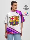 Женская футболка оверсайз / Barcelona