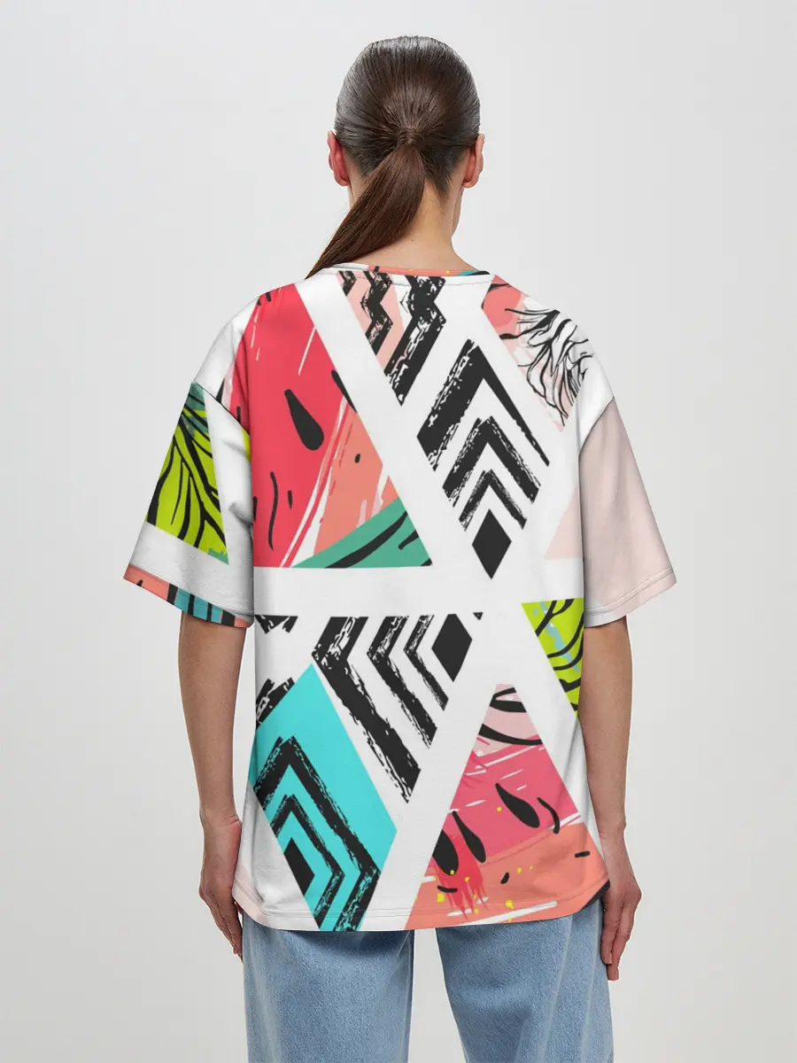 Женская футболка оверсайз / Summer