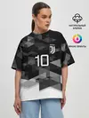 Женская футболка оверсайз / JUVE 10 DYBALA