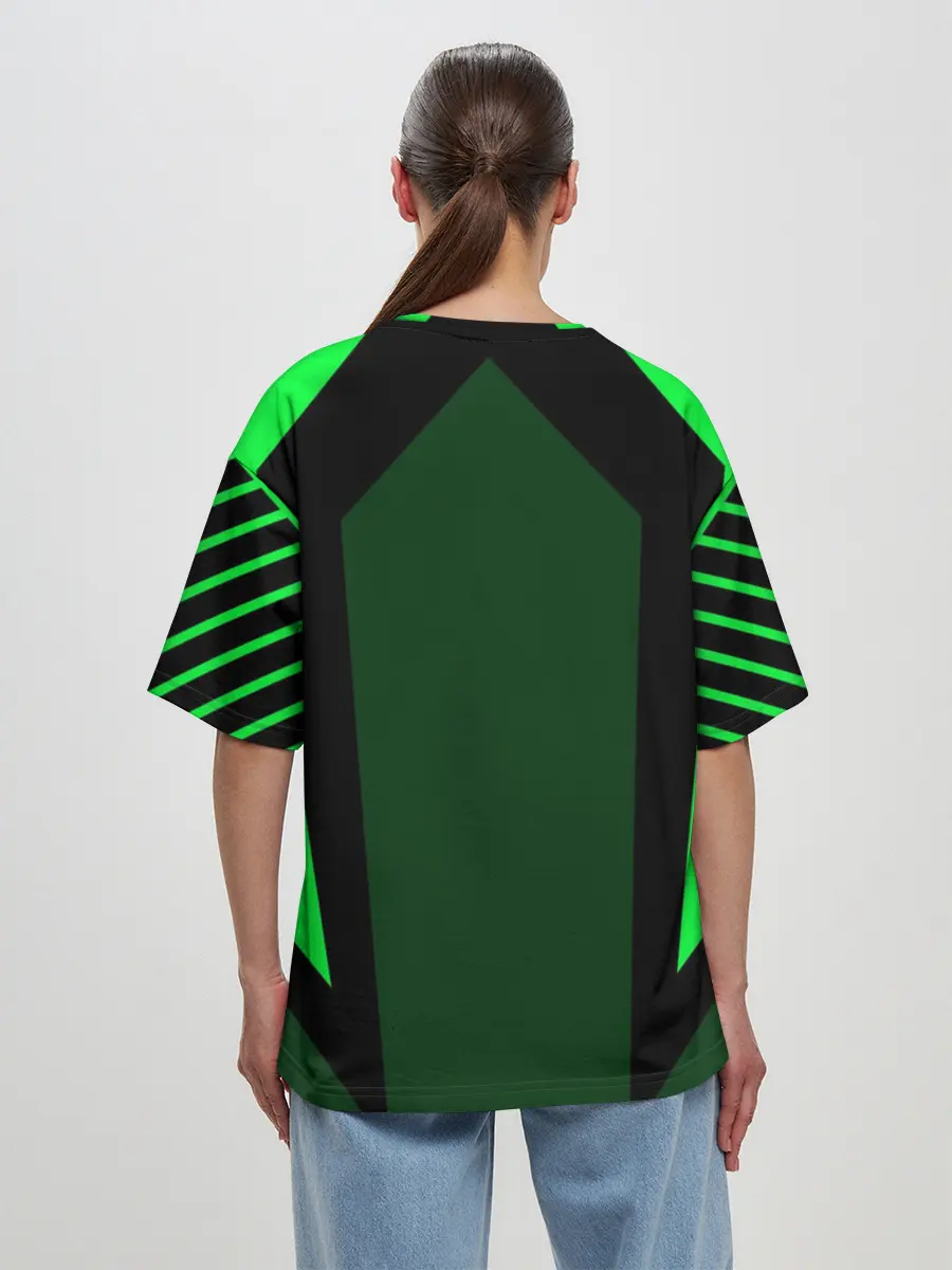 Женская футболка оверсайз / Tennis