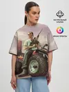 Женская футболка оверсайз / Grand Theft Auto