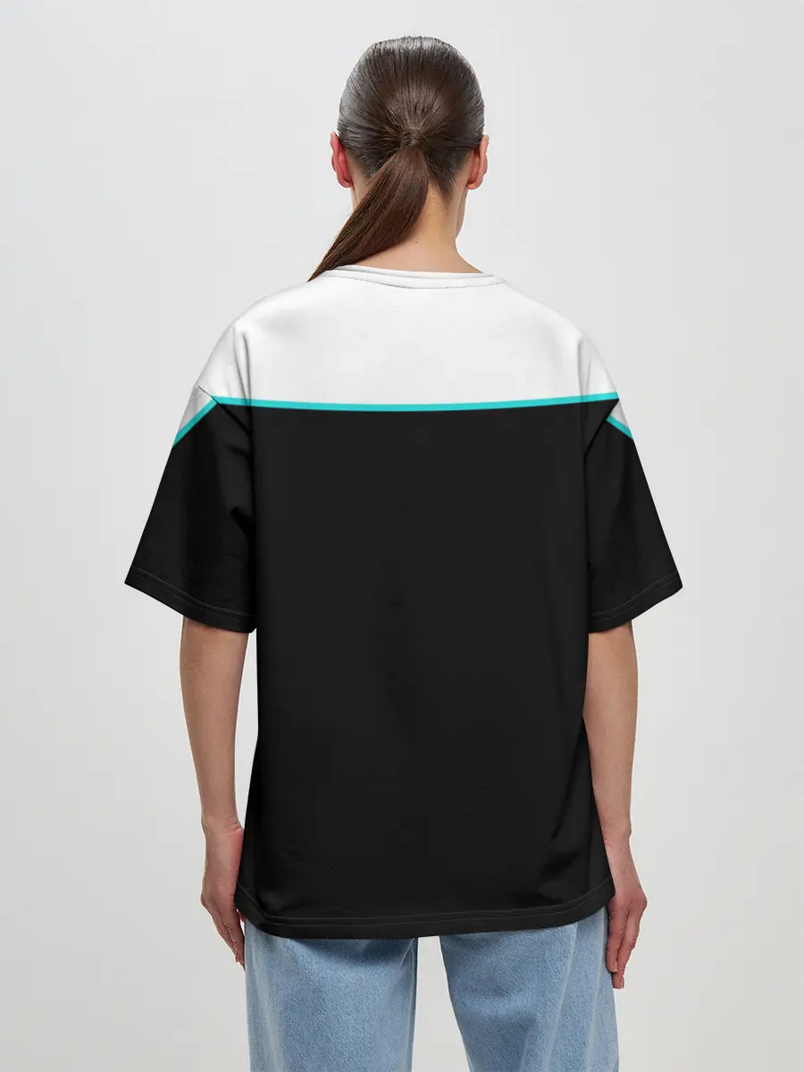 Женская футболка оверсайз / Detroit RK800