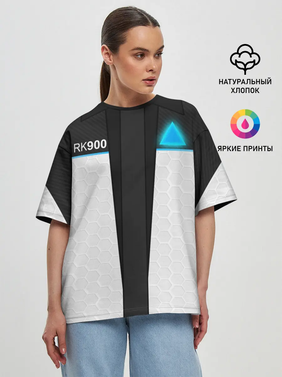 Женская футболка оверсайз / RK 900 CONNOR | РК 900 КОННОР