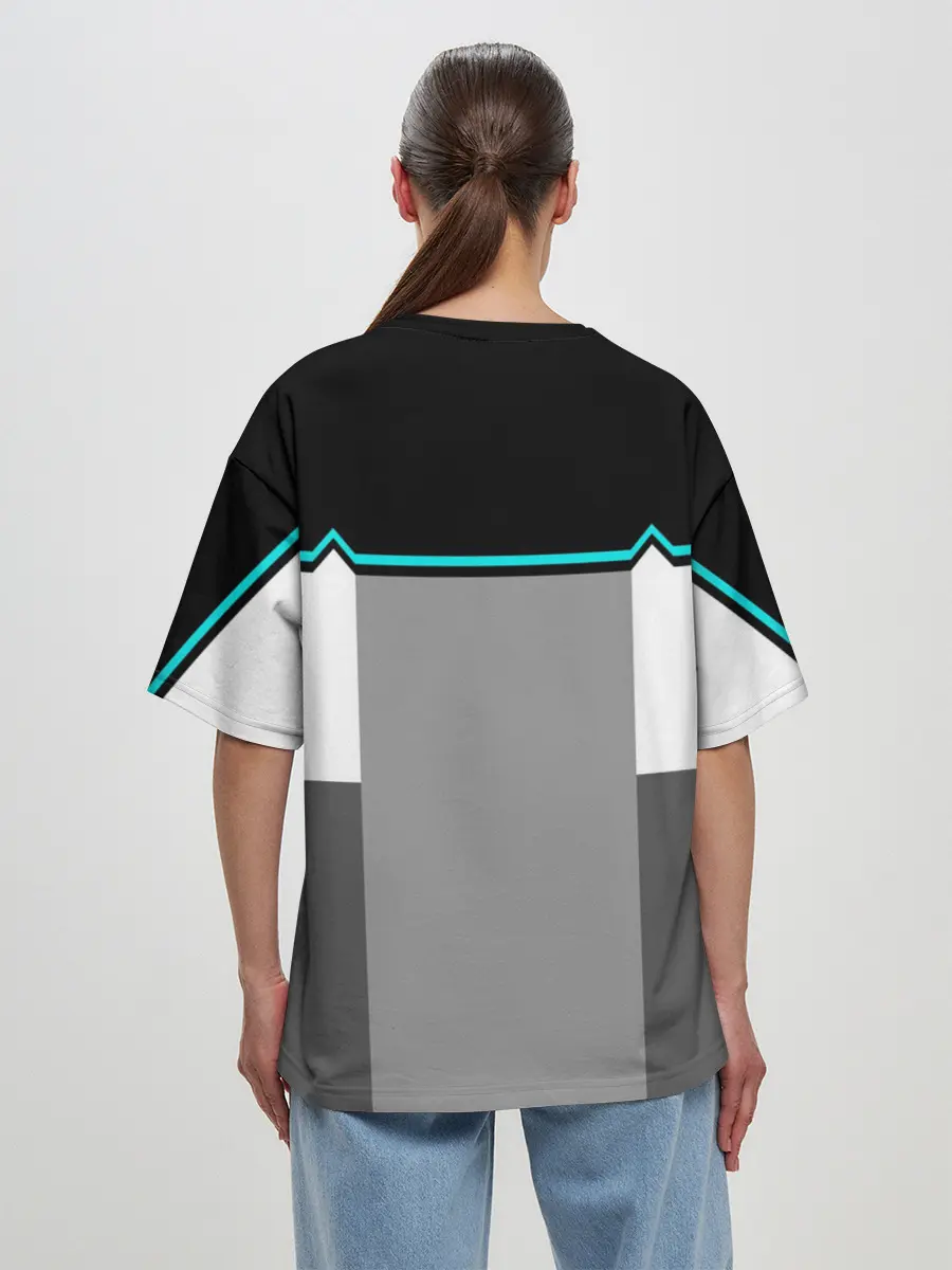 Женская футболка оверсайз / Detroit: Become Human