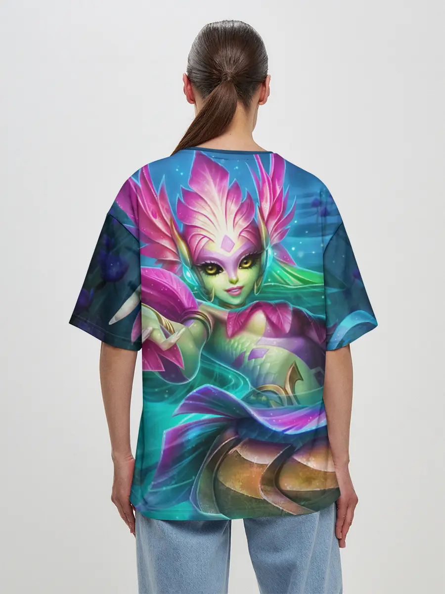 Женская футболка оверсайз / Nami | League of Legends