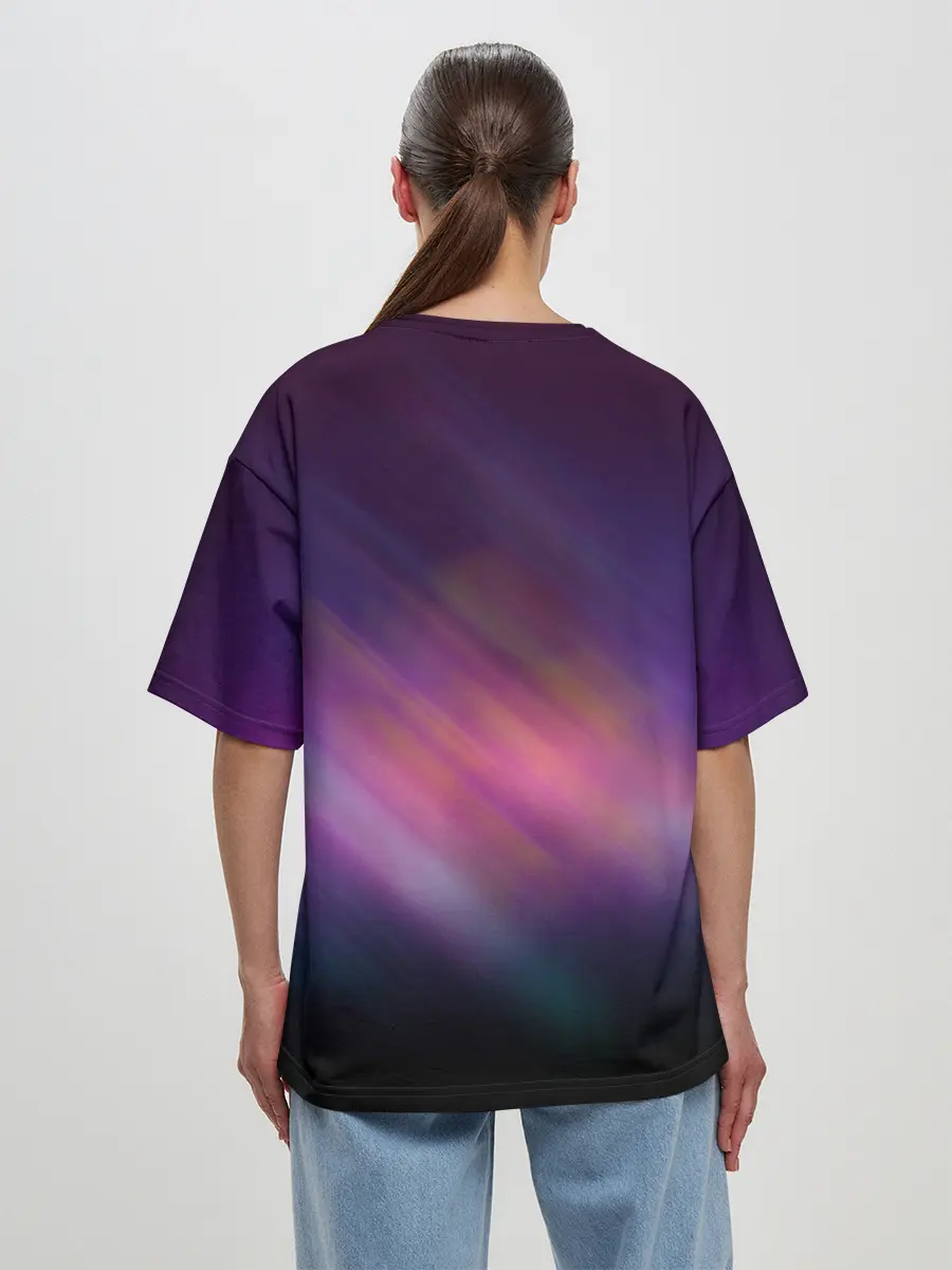 Женская футболка оверсайз / OUT DRIVE