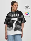Женская футболка оверсайз / RONALDO JUVE SPORT