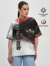 Женская футболка оверсайз / God of War