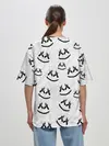 Женская футболка оверсайз / MARSHMELLO PATTERN