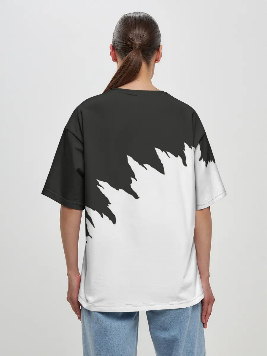 Женская футболка оверсайз / GODZILLA | ГОДЗИЛЛА