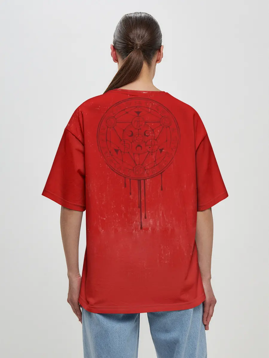 Женская футболка оверсайз / Doom