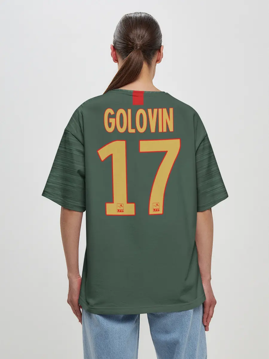 Женская футболка оверсайз / Golovin away 18-19