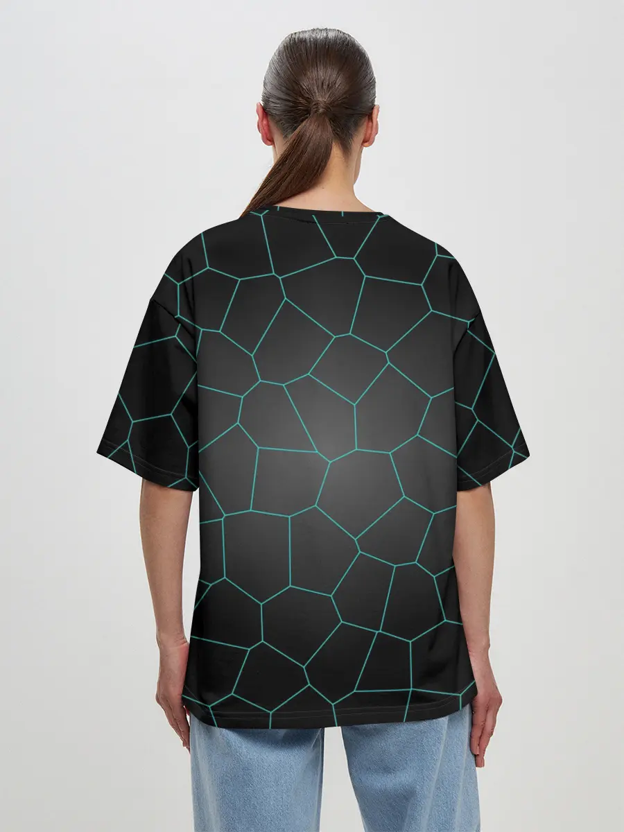 Женская футболка оверсайз / DETROIT