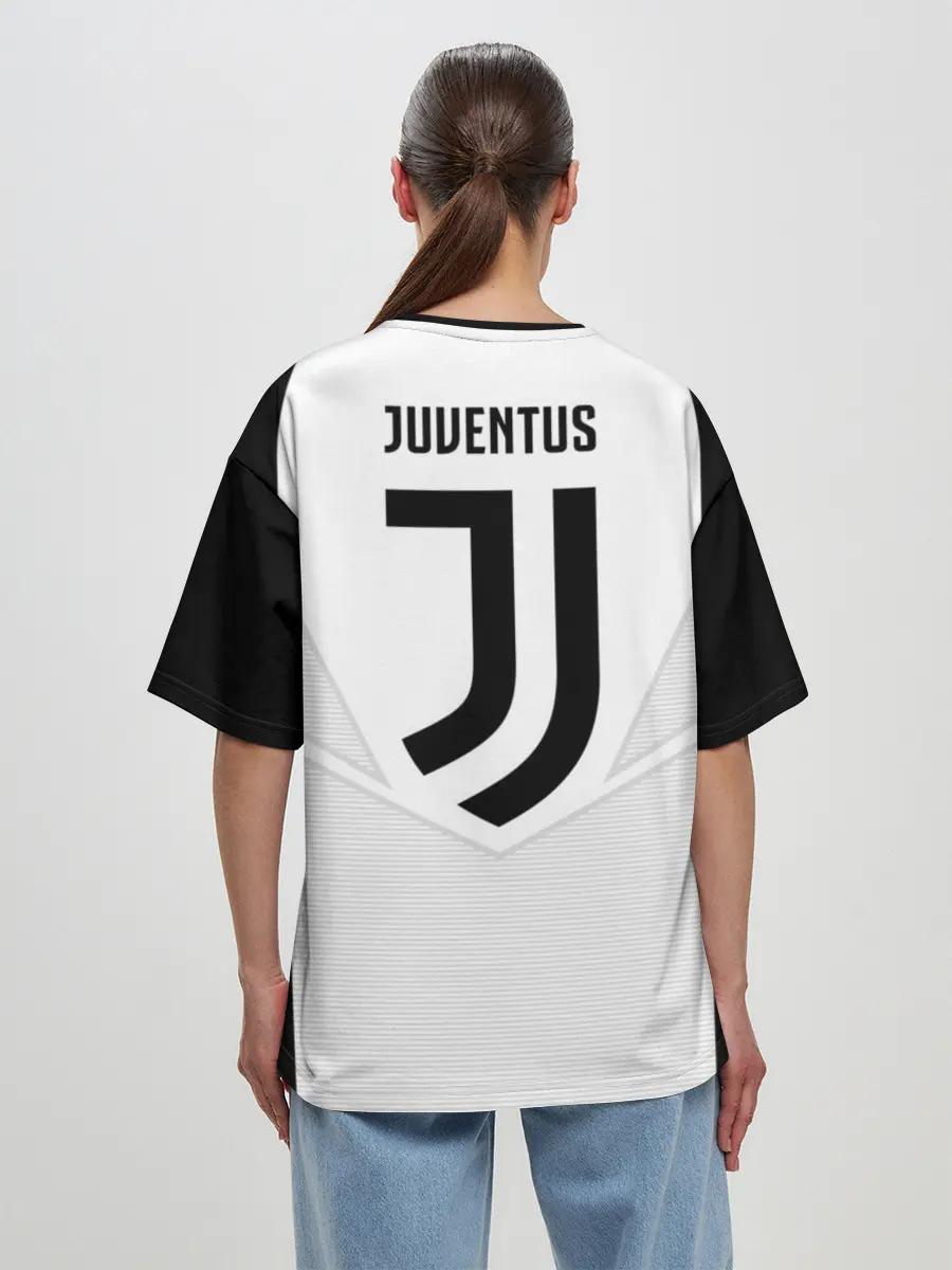 Женская футболка оверсайз / JUVENTUS SPORT